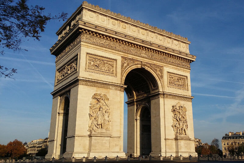 Arch of Triumph Paris private tours Paris by Driver Guide France
